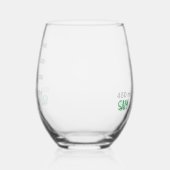Science Labrador Beaker Personalisiert Glass Chemi Weinglas Ohne Stiel (Links)