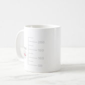 Science Labrador Beaker Personalisiert große Label Kaffeetasse (Vorderseite Links)