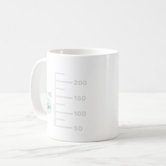 Science Labrador Beaker Personalisiert große Label Kaffeetasse (Vorderseite Links)