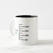 Science Labrador Beaker Personalisierte weiße Tass Zweifarbige Tasse (Vorderseite Links)