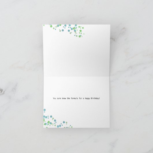 Science Labrador Birthday Vielen Dank Dankeskarte (Innenseite)