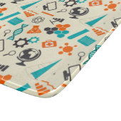 Science Labrador Chemistry Liebe Proton Electron N Schneidebrett (Ecke)