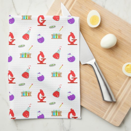 Science Labrador Pattern Geschirrtuch (Viertel Falte)