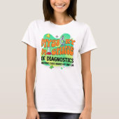 Science Labrador Tech Mystery Machine of Diagnosti T-Shirt (Vorderseite)