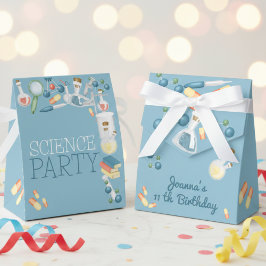 Science Labrador und Experimente Geburtstagsparty Geschenkschachtel