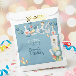 Science Labrador und Experimente Geburtstagsparty Geschenktütchen