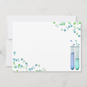 Science Labrador Vielen Dank Dankeskarte (Rückseite)