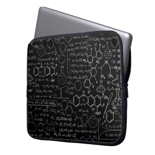Science Laptop Sleeve (Vorderseite Links)