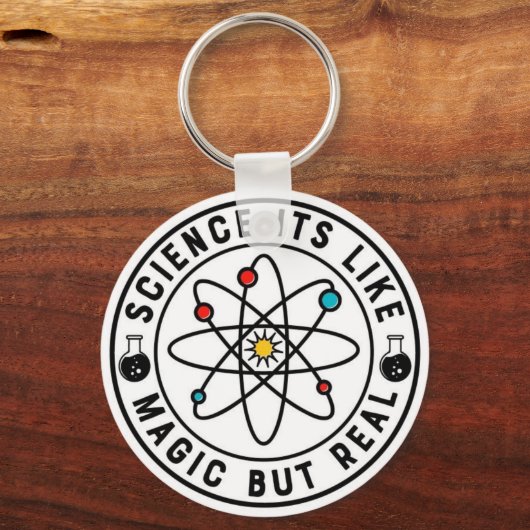 Science Like Magic But Real Schlüsselanhänger (Rückseite)