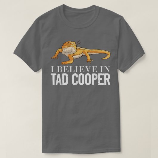 Science Lizard Tad Cooper Fan T-Shirt (Design vorne)