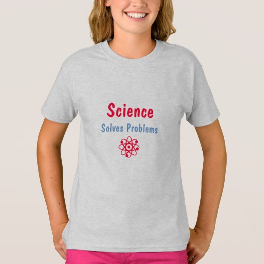 Science löst Probleme Shirt (Vorderseite)