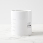 Science Lover Labrador Beaker Tasse Lehrer Geschen (Vorderseite)
