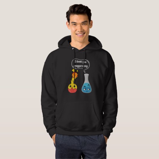 Science Magic Fun Experiments For Students Chemist Hoodie (Vorne ganz)