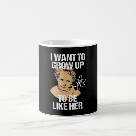 Science Marie Curie Kaffeetasse (Mittel)