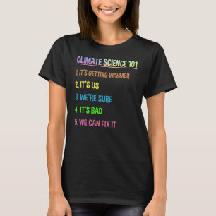 Science März - Geschenk des Earth Day zum Klimawan T-Shirt