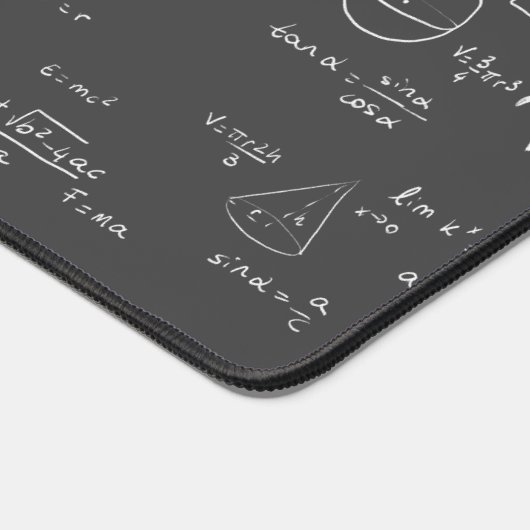Science-Mathe-Formeln-Uni Schreibtischunterlage (Ecke)
