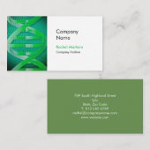 Science Medical DNA Simple Modern Visitenkarte (Vorne/Hinten)