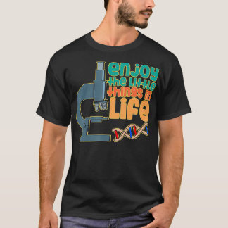 Science Microscope Biology Professor Biologe Gif T-Shirt