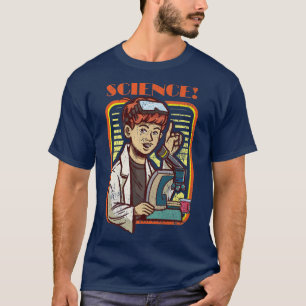 Science Nerd Chemistry Geek Laboratory Vintag Ret T-Shirt