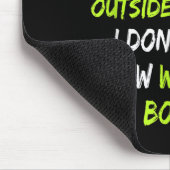 Science Nerd - Inventor - R&amp;d Develop New Idea Mousepad (Ecke)