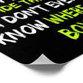 Science Nerd - Inventor - R&d Develop New Idea Poster (Ecke)