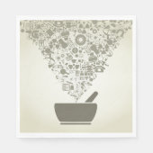 Science Objects Paper Napkins Serviette (Vorderseite)