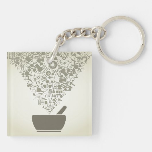 Science Objects Schlüsselanhänger (Rückseite)