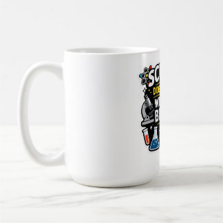 Science Over Belief – Funny Science Quote Design Kaffeetasse