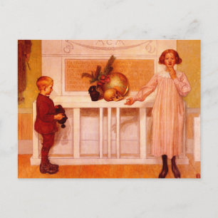 Science Painting of "Life's Enigma" Postkarte