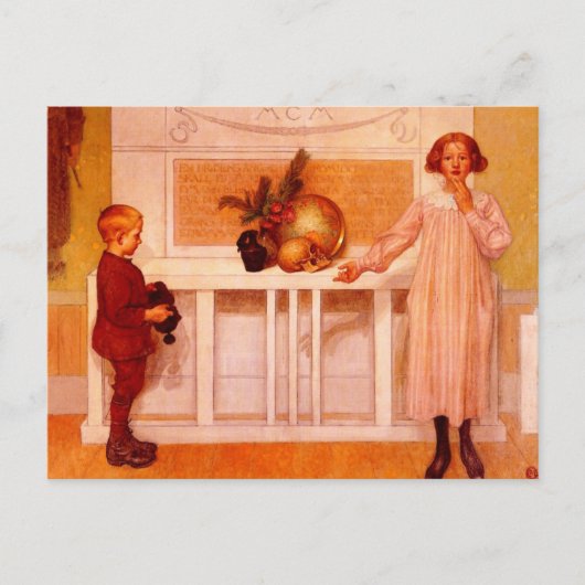 Science Painting of "Life's Enigma" Postkarte (Vorderseite)
