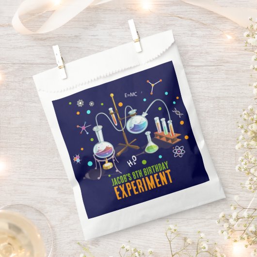 Science Party Geschenktütchen (Ausgeschnitten)