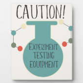 Science Party Laboratory Chemistry Fair Birthday Fotoplatte (Vorderseite)