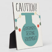 Science Party Laboratory Chemistry Fair Birthday Fotoplatte (Seite)