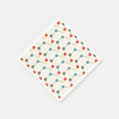 Science Party Laboratory Chemistry Fair Birthday Serviette (Ecke)