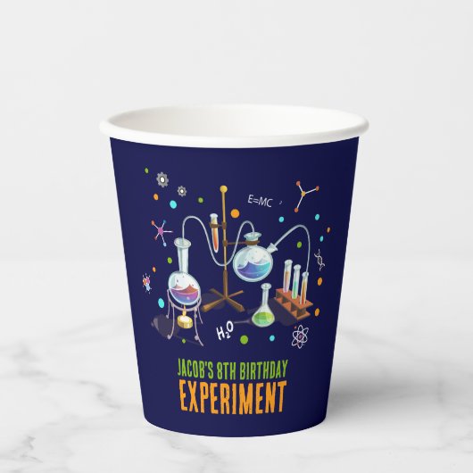 Science Party Pappbecher (Vorderseite)