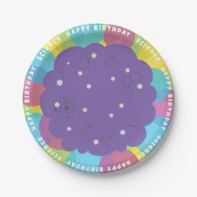 Science Party Plate - Kindergeburtstag Party