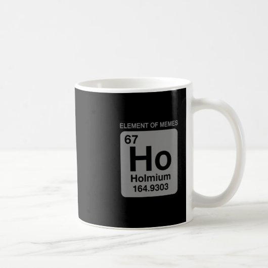Science Periodic Table 67 Meme Element Of Memes 6 Kaffeetasse (Rechts)