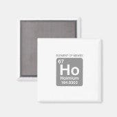 Science Periodic Table 67 Meme Element Of Memes 6  Magnet (Vorderseite/Rückseite)