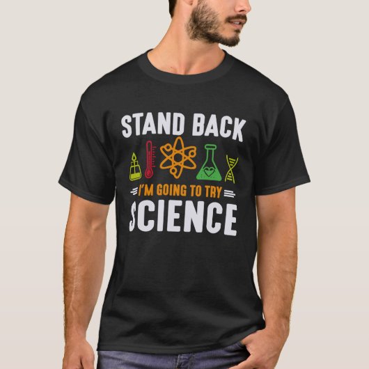 Science Physics Nerd T-Shirt (Vorderseite)