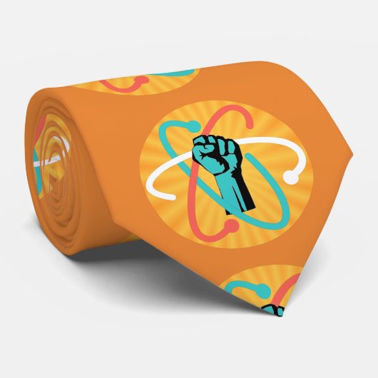 Science Power Retro Krawatte (Gerollt)