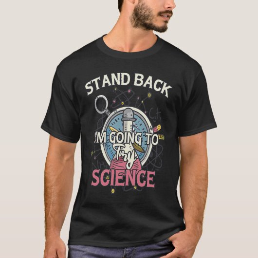 Science Quote Labrador Experiment Grafik T-Shirt (Vorderseite)