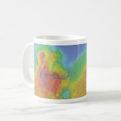 Science Red Green Blue Mars Mola Tasse (Vorderseite Links)