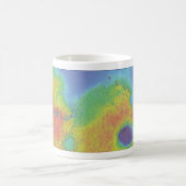 Science Red Green Blue Mars Mola Tasse (Mittel)