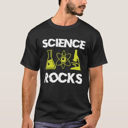 Science Rocks Chemie T-Shirt (Vorderseite)