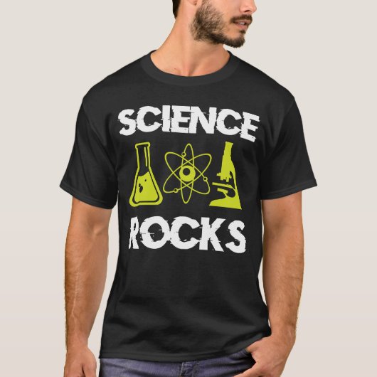 Science Rocks Chemie T-Shirt (Vorderseite)