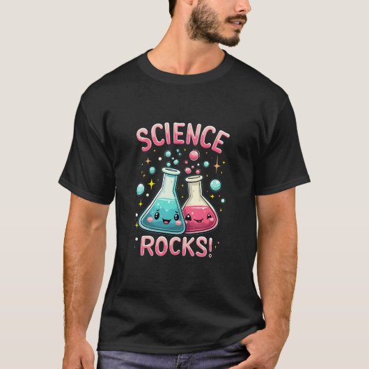 Science rocks lustige niedlich Breakers T-Shirt (Vorderseite)