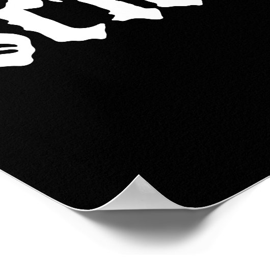 Science Rocks Sir Isaac Newton Poster (Ecke)