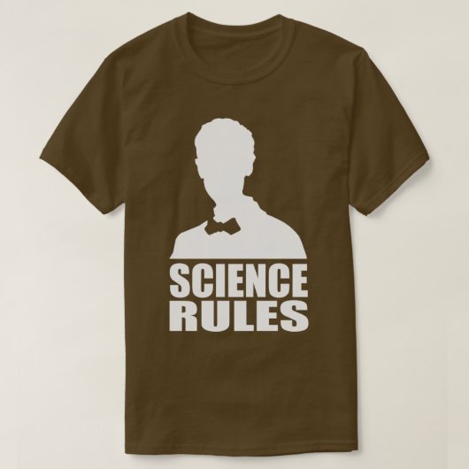 Science Rules 1 T-Shirt (Design vorne)
