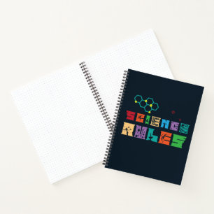 Science Rules Notebook Notizblock