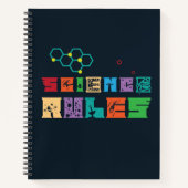 Science Rules Notebook Notizblock (Vorderseite)